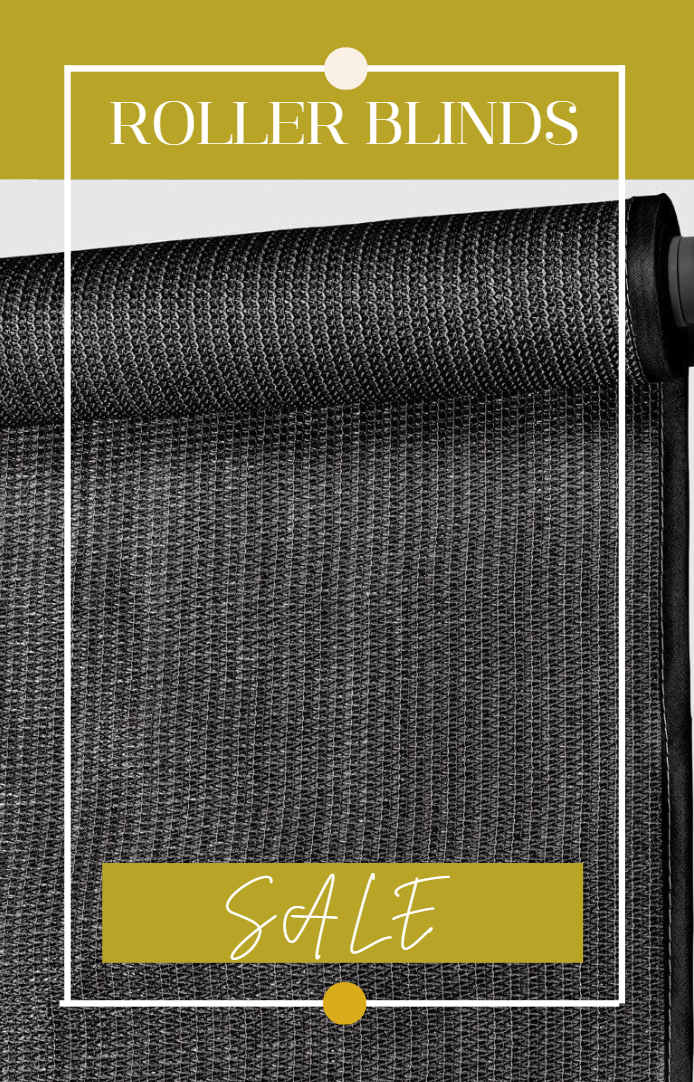 Roller blinds product display